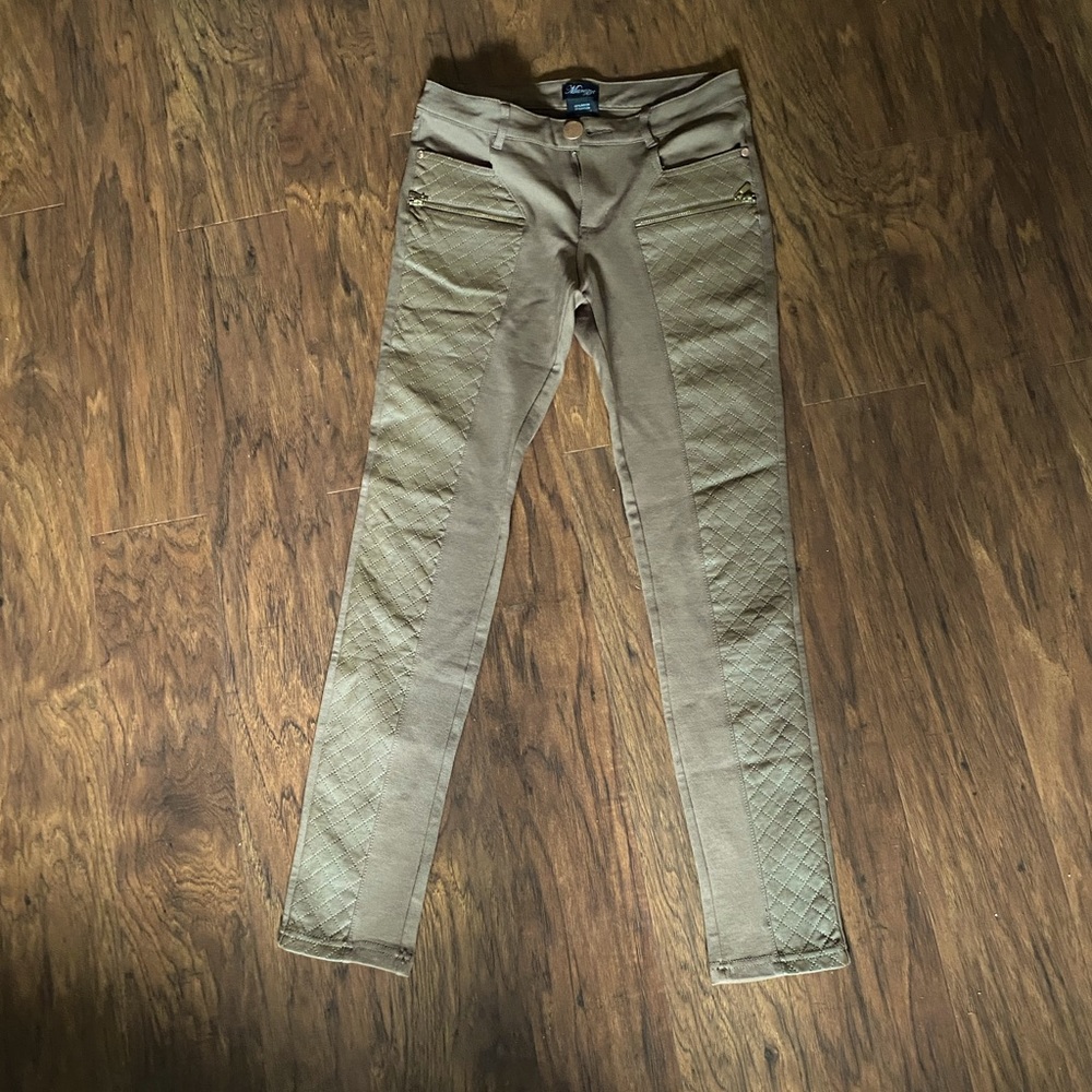 Dope Bronze Gold Lady Pants by Marezzi ✨